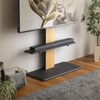 100インチ対応  頑丈・デザインテレビスタンド専用サウンドバー棚板 ホームテイスト