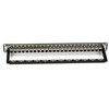 CAT6フィードスルー・パッチパネル ScTP・24ポート BLACK BOX