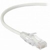 Slim-net CAT6A細径パッチケーブル 28AWG 白 500MHz PVC 4.5m BLACK BOX