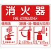 消火器使用法標識 TASCO(タスコ)
