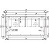 大口径マシンハッチ スチール縞鋼板二重蓋 密閉型 第一機材