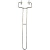 グッとかちん80mm用長金具 ホワイトマックス