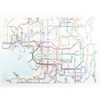 RFKJ 鉄道路線図クリアファイル 東京カートグラフィック 52383416