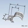 KSO16BK ケイフレックス用片サドル 三桂製作所 62948910