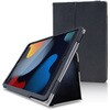 TB-A19RPLFBK iPad 10.2インチ 第9/8/7世代 (2021/2020/2019年) ケース カバー 手帳型 フラップ ソフトレザー ハンドベルト 軽量 ブラック エレコム 52509757