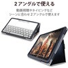 TB-A19RPLFBK iPad 10.2インチ 第9/8/7世代 (2021/2020/2019年) ケース カバー 手帳型 フラップ ソフトレザー ハンドベルト 軽量 ブラック エレコム 52509757