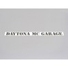 MCガレージロゴデカール DAYTONA(デイトナ)