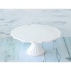 cotta ケーキスタンド 花リム 白 小(23cm) cotta