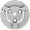 監視カメラマウント用台座ABS55mm【白】 bitstrong