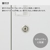 WM-HG259SAWN INVENT 保管庫 2枚ガラス引き違い戸 上置き (配送・組立サービス付き) コクヨ 52592095