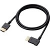 HDMI ケーブル HIGH SPEED with Ethernet L字 右向き 4K 30Hz やわらか RoHS指令準拠 エレコム