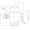 THD70 止水栓(TV550型・TV650型他用、水道水・再生水共用) 1個 TOTO