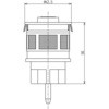 THJ10R 自動大便器フラッシュバルブ用ピストンバルブ部(TEF70型 THJ10R 自動大便器フラッシュバルブ用ピストンバルブ部(TEF70型