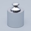 基準分銅型円筒分銅 M2級 黄銅クロムメッキ VIBRA(新光電子)