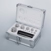 セット分銅 OIML型円筒分銅 M1級 非磁性ステンレス 1kgセット(1g～500g) VIBRA(新光電子)