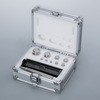 セット分銅 OIML型円筒分銅 F1級 非磁性ステンレス 200gセット(1g～100g) VIBRA(新光電子)