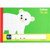 カレッジアニマルハーフノート 15mm方眼 日本ノート