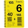 Trees Wリングノート A6 日本ノート