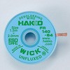 FR140-83 はんだ吸取線 ウィック HAKKO(白光) 53022997