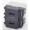 USB-R3701DG 埋込USB給電用コンセント TERADA(寺田電機製作所) 53023146