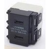 USB-R3701BK 埋込USB給電用コンセント TERADA(寺田電機製作所) 53023155
