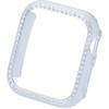 アップルウォッチ SE(第1，2世代)/Series6/5/4 [40mm] バンパー ハード 側面保護 ラインストーン エレコム