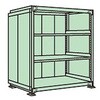 中軽量棚PML型パネル付(250kg/段・単体・高さ2100mm・5段タイプ 中軽量棚PML型パネル付(250kg/段・単体・高さ2100mm・5段タイプ
