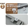 HSSB-098 スチール収納庫 物置き 幅92 奥行49 高さ83 YAMAZEN(山善) 53058916