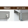 HSSB-0129(CB) スチール収納庫 物置き 幅122 奥行49 高さ93 YAMAZEN(山善) 65051868
