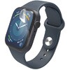 アップルウォッチ 衝撃吸収 保護フィルム 2枚入 Series9/8/7 [45mm] フルカバー 超高透明 光反射軽減 エレコム