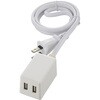 2ポートUSB充電器 オーム電機