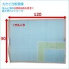PUW-607 ペットシーツ 超でかっ!! サラ・シート 厚型 BIG!! 超大判 120×90cm 第一衛材 53224214