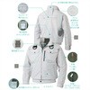 空調風神服 フルハーネス用長袖ブルゾン (服のみ) (旧KU95100G) サンエス