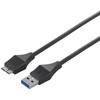 USB3.0 A to microB スリムケーブル BUFFALO(バッファロー)