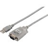 BSUSRC06SV USBシリアル変換ケーブル 1m シルバー BUFFALO(バッファロー) 53335163