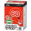 ボール球 長寿命 G95E26 60W オーム電機