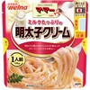 マ・マー ミルクたっぷりの明太子クリーム 1人前 130g 日清製粉ウェルナ