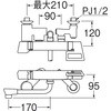 SK181DCK-3U-13 サーモシャワー混合栓 SANEI(旧:三栄水栓製作所) 53568385