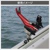 レール用ロッドホルダー