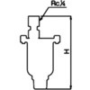 空気抜弁(逆止機能付) TA-16CVS ヨシタケ