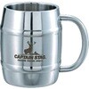 ダブルステン樽型マグカップ CAPTAIN STAG