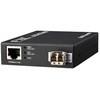 10/100/1000BASE-T to 1000BASE-X(1550nmTx/1310nmRx SMF LCコネクタ 15Km)1芯型メディアコンバータ(PoE Type) FXC