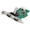 RS232Cシリアルアダプターカード/PCI Express/2ポート/16950 UART/標準プロファイル(ロープロファイルブラケット付属)/Windows & Linux/シリアル拡張カード StarTech.com