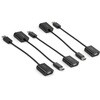 DisplayPort 1.2 - VGA ディスプレイアダプター/5個入り/1080p/アクティブ変換/DPオス・VGAメス/ブラック StarTech.com