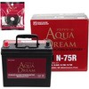 AD-N-75R-TG �A�C�h�����O�X�g�b�v�ԗp PLATINUM CAR BATTERY(�^�[�~�i���K�[�h�t��) AQUA DREAM(�A�N�A�h���[��) 54045198