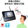 400-CAM035-2 ワイヤレスカメラ サンワダイレクト 54119163
