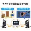400-CAM035-2 ワイヤレスカメラ サンワダイレクト 54119163