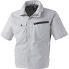 C's CLUB ドビーストレッチ T/Cメッシュ 半袖ブルゾン 2907 CUC(中国産業)