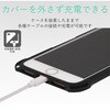 PMWA17MZEROGBK iPhone SE 第3世代 / 第2世代 / iPhone 8 / 7 ケース カバー ZEROSHOCK ゼロショック グリップテクスチャ 耐衝撃 エレコム 54491019