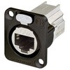 Neutrik(ノイトリック) RJ45コネクタ イーサコンレセプタクル CAT6Aシリーズ ブラック NEUTRIK